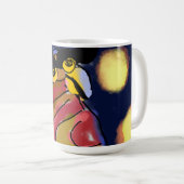 Mug Nuit étoile de hibou (Devant droit)