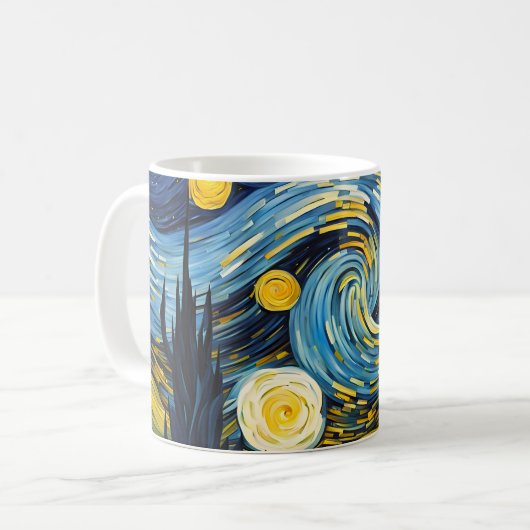 Mug Nuit étoilée (Devant gauche)