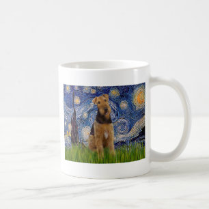 Mug Nuit étoilée - Airedale Terrier (#1)
