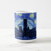 Mug Nuit étoilée au-dessus de New York City (Centre)