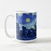 Mug Nuit étoilée au-dessus de New York City (Gauche)