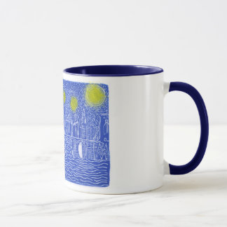 Mug Nuit étoilée au-dessus de New York… qui est John