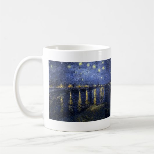 Mug Nuit étoilée au-dessus du Rhône (Gauche)