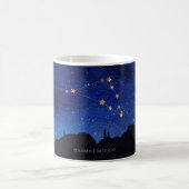 Mug Nuit étoilée Capricorne Constellation du zodiaque (Centre)