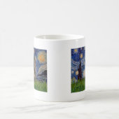 Mug Nuit étoilée - Chat calico persan (Centre)