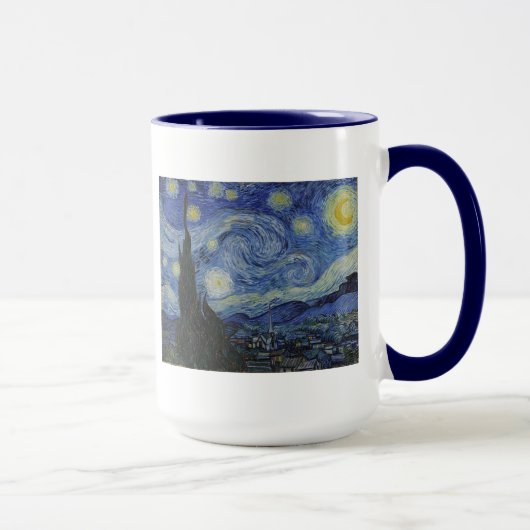 Mug Nuit étoilée de Van Gogh (Droite)