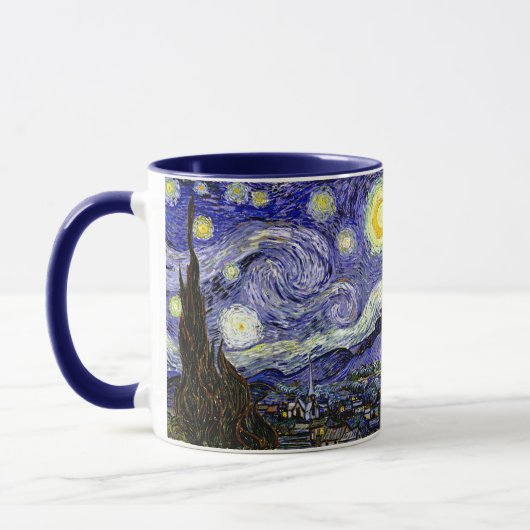 Mug Nuit étoilée de Van Gogh, 1889 (Gauche)