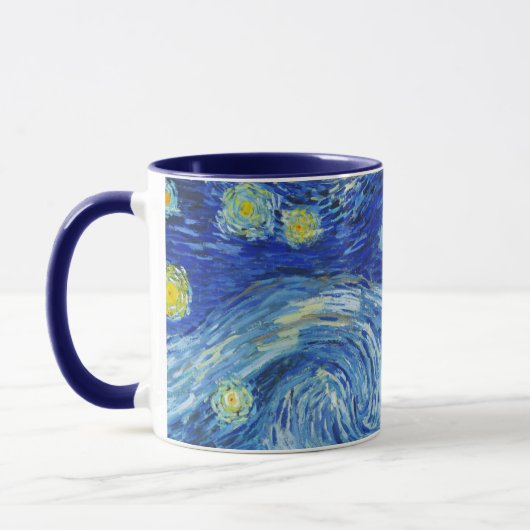 Mug Nuit étoilée de Vincent van Gogh (Gauche)