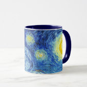 Mug Nuit étoilée de Vincent van Gogh (Devant droit)