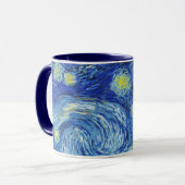 Mug Nuit étoilée de Vincent van Gogh (Devant gauche)