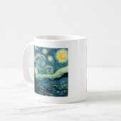 Mug Nuit étoilée de Vincent van Gogh (Devant gauche)