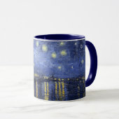 Mug Nuit étoilée par van Gogh (Devant droit)