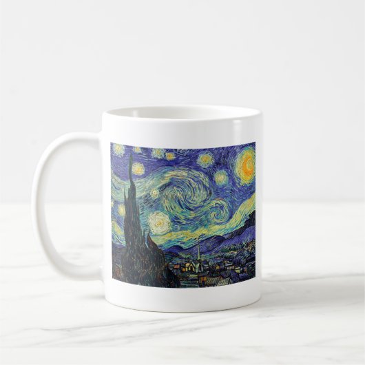 Mug Nuit étoilée par van Gogh (Gauche)
