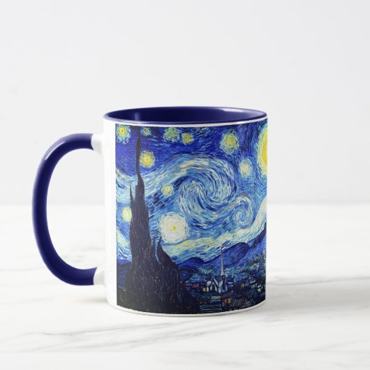 Mug Nuit étoilée par Van Gogh (Gauche)