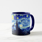 Mug Nuit étoilée par Van Gogh (Devant droit)