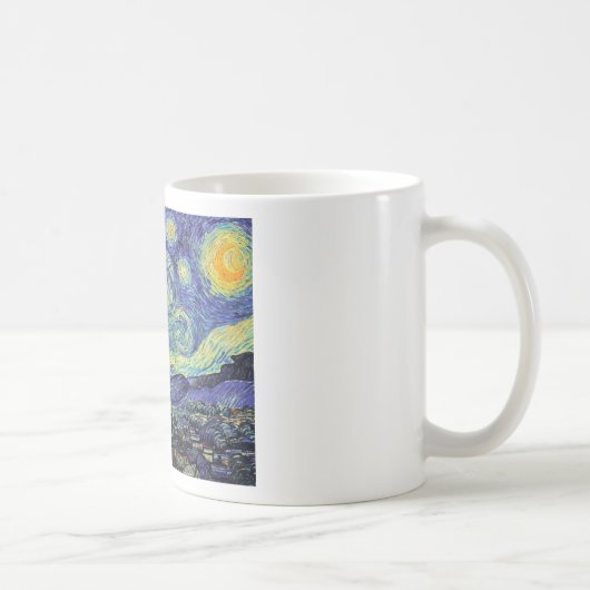 Mug Nuit étoilée par van Gogh (Droite)