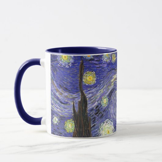 Mug Nuit étoilée par Vincent van Gogh (Gauche)