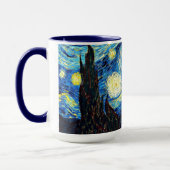 Mug Nuit étoilée par Vincent van Gogh (Gauche)
