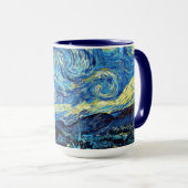 Mug Nuit étoilée par Vincent van Gogh (Devant droit)
