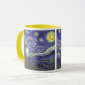 Mug Nuit étoilée par Vincent van Gogh (Devant gauche)