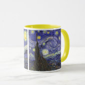 Mug Nuit étoilée par Vincent van Gogh (Devant droit)