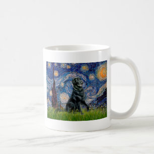 Mug Nuit étoilée - Retriever à poil plat 2