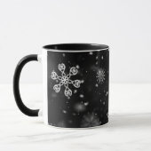 Mug NUIT ÉTOILÉE SOMBRe | CADEAU DE FÊTE CÉLESTE (Gauche)