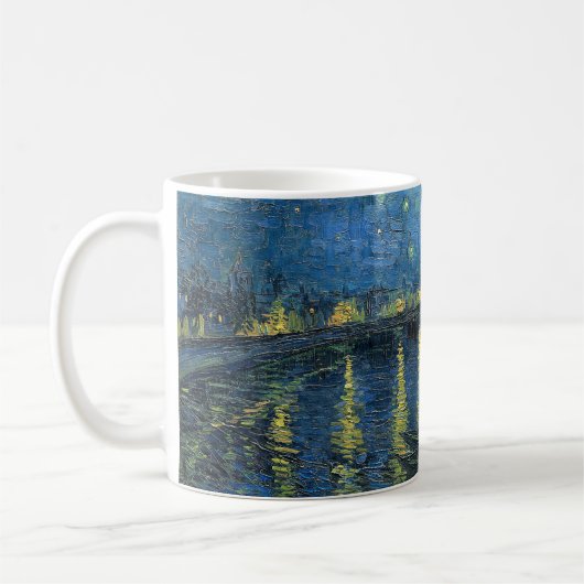 Mug Nuit étoilée sur le Rhône (Gauche)