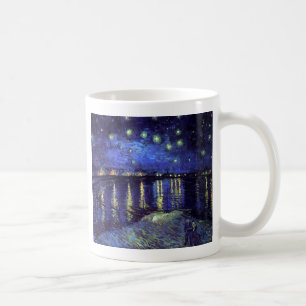 Mug nuit étoilée sur le rhone 1890