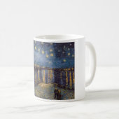 Mug Nuit étoilée sur le Rhône par Vincent Van Gogh (Devant droit)