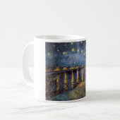 Mug Nuit étoilée sur le Rhône par Vincent Van Gogh (Devant gauche)