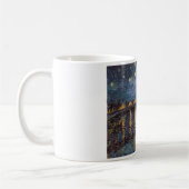 Mug Nuit étoilée sur le Rhône par Vincent Van Gogh (Gauche)