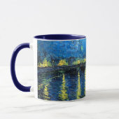 Mug Nuit étoilée sur le Rhône - Vincent Van Gogh Art (Gauche)