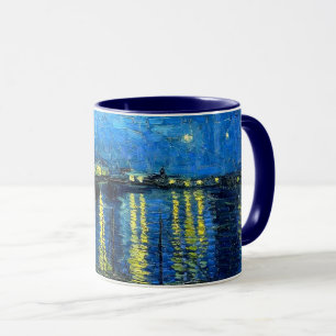 Mug Nuit étoilée sur le Rhône - Vincent Van Gogh Art