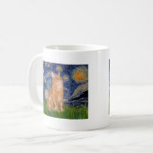 Mug Nuit étoilée - Tabby orange 46 (Devant gauche)