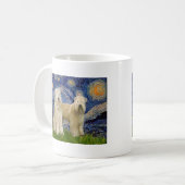 Mug Nuit étoilée - Terriers Wheaten (deux) (Devant gauche)