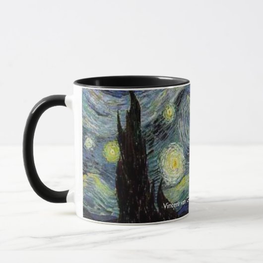 Mug Nuit étoilée, Vincent van Gogh (Gauche)