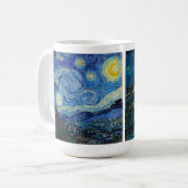 Mug Nuit étoilée | Vincent van Gogh (Devant gauche)