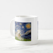 Mug Nuit étoilée - Wheaten Terrier 1 (Devant gauche)