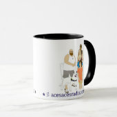Mug nuit familiale (Devant droit)