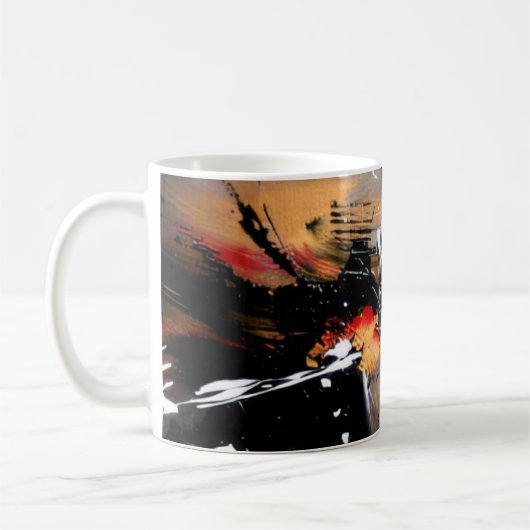 Mug Nuit Fondue Abstraite (Gauche)