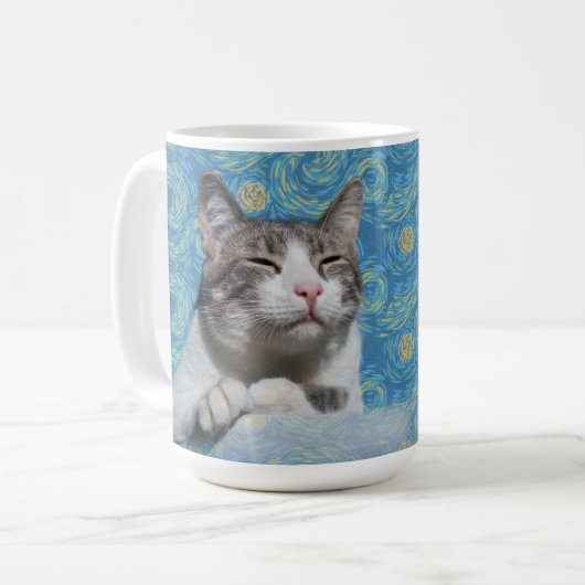 Mug Nuit Kitty Starry (Devant gauche)