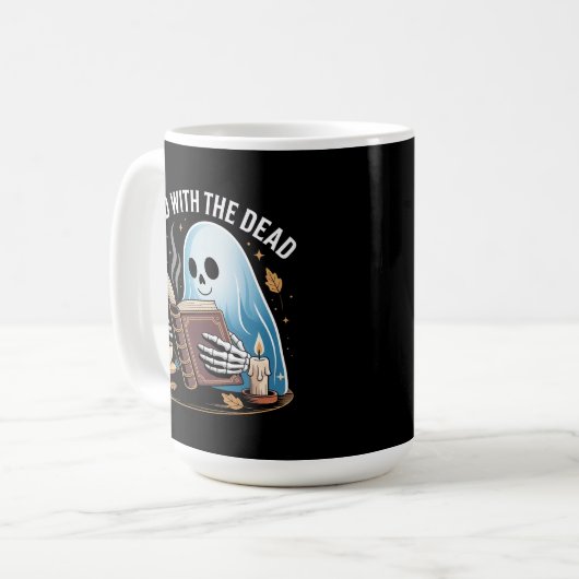 Mug Nuit Lire Avec Les Morts (Devant gauche)