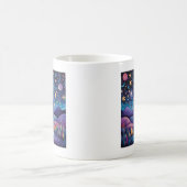 Mug Nuit lunaire Big Lune Paysage Monogramme (Centre)