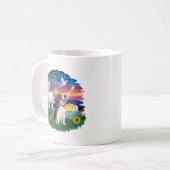 Mug Nuit magique - Beagle 2 (Devant gauche)