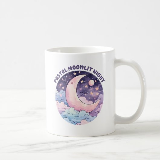 Mug Nuit Pastel Moonlit - Dreamcent Crescent Moon (Droite)
