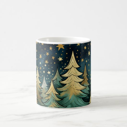Mug Nuit sainte et étoilée de Noël (Centre)