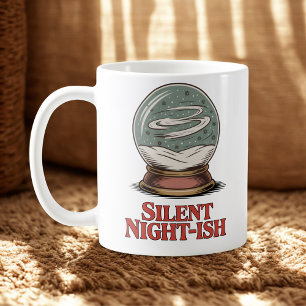 Mug Nuit Silencieuse-ish Chaos de Noël avec des Vibe