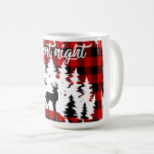 Mug Nuit silencieuse Noël 15 oz (Devant droit)