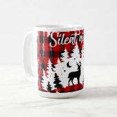 Mug Nuit silencieuse Noël 15 oz (Devant gauche)
